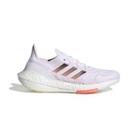 Women's adidas Ultraboost 22 Lace up Running Trainer Shoes in White