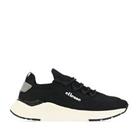 Men's Ellesse Renvino Runner Lace up Casual Trainers in Black