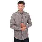 Men's Shirt Weekend Offender Barbaro Checked Button up in Brown - M Regular
