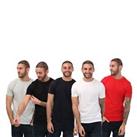 Men's Duck and Cover Comonwell 5 Pack T-Shirts in other - L Regular