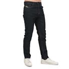 Men's Jeans Diesel D-Finng Button Fly Tapered Fit in Blue - 30R Regular