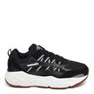 Men's Trainers Umbro Neptune Leather Upper Lace up Casual in Black