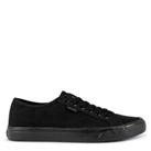 Men's SoulCal Sunrise Laced Canvas Shoes in Black