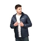 Men's Coat Berghaus Cuillin Insulated Full Zip Hooded Jacket in Blue - XL Regular