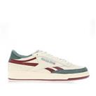 Men's Trainers Reebok Club C Revenge Vintage Lace up Casual in White