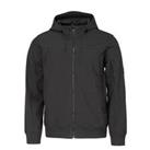Men's Jacket Firetrap Pocket Softshell Full Zip in Black - L Regular