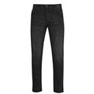Men's Jeans Lee Cooper Regular Fit Denim in Black - 34R Regular