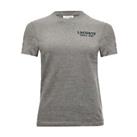 Women's T-Shirt Lacoste Short Sleeve in Grey - 6 Regular