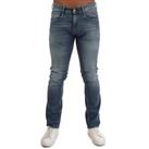 Men's Jeans Replay Rocco Comfort Fit Zip Fly in Blue - 30R Regular