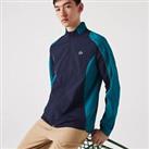 Men's Jacket Lacoste Sport Collapsible Golf Full Zip in Blue - M Regular