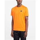 Men's T-Shirt Paul and Shark Organic Cotton Short Sleeve in Orange - XS Regular