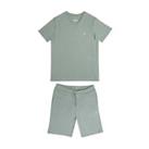 Boy's Jack Jones JXJ Regular Fit T-Shirt & Short Set in Grey