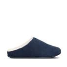 Women's Slippers Fit Flop Chrissie Shearling Slip on in Blue