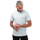Men's T-Shirt C.P. Company Small Logo Regular Fit Cotton Short Sleeve in Blue - M Regular