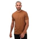Men's T-Shirt Sunspel Classic Short Sleeve Cotton in Brown - L Regular