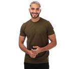 Men's T-Shirt Sunspel Classic Short Sleeve Cotton in Green - L Regular