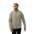 Men's Shirt Snow Peak Flexible Insulated Overshirt Jacket in Cream - L Regular