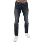 Men's Tommy Hilfiger Scanton Zip Fly Slim Fit Jeans in Black - 28XL Regular