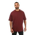 Men's T-Shirt Y-3 3 Stripes Short Sleeve Regular Fit in Red - S Regular