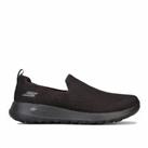 Men's Skechers Go Walk Max Slip On Cushioned Breathable Trainers in Black