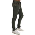 Men's Diesel D-Strukt Zip Fly Slim Fit Jeans in Green - 31R Regular
