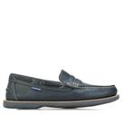 Men's Chatham Shanklin Premium Leather Loafers in Blue