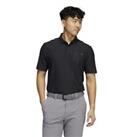 Men's Golf T-Shirt adidas Golf Go-To Polo Shirt in Black - L Regular