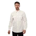 Men's Shirt Paul Smith Embroided Zebra Logo Button up Overshirt in White - L Regular