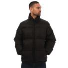 Men's Coat Moschino Couture Jacquard Puffa Jacket in Black - 2XL Regular
