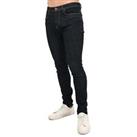 Men's Jeans Diesel D-Amny Zip Fly Skinny Fit in Black - 31R Regular