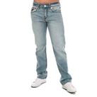 Men's True Religion Ricky Super T No Flap Jeans in Blue - 32R Regular