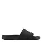 Men's Sandals Kappa Authentic Slip on Sliders in Black