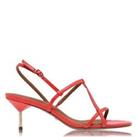 Women's Shoes Reiss Ophelia Slingback Strap Heels in Red - UK 5 Regular