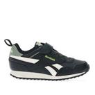 Boy's Trainers Reebok Classic Royal Lace up Casual in Black