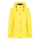 Women's Coat Gelert Coast Full Zip Waterproof Hooded Jacket in Yellow - 14 Regular