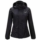 Women's Coat Gelert Horizon Full Zip Hooded Jacket in Black - 16 Regular