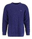 Men's Jumper Gant Twisted Yarn Crewneck Pullover Sweatshirt in Blue - L Regular
