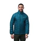 Men's Coat Berghaus Men's Cullin Insulated Full Zip Jacket in Turquoise - L Regular