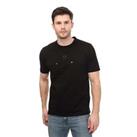 Men's T-Shirt CP Company Short Sleeve Cotton Regular Fit in Black - L Regular