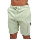 Men's Shorts Duck and Cover Milgate Pocket Jogger in Green - L Regular
