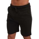 Men's Shorts Duck and Cover Shawrtz Jogger Regular Fit in Black - M Regular