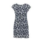 Women's Dress Vero Moda Easy Short Regular Fit Short Sleeve in Blue - 12 Regular