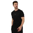 Men's T-Shirt C.P. Company Jersey No Gravity Regular Fit Cotton in Black - M Regular