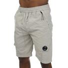 Men's Shorts C.P. Company Rip-Stop Regular Fit Cotton in Grey - L Regular