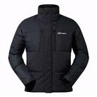 Men's Coat Berghaus Urban Sabber Down Insulated Full Zip Jacket in Black - XL Regular