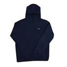 Boy's Lacoste Overhead Hoodie in Blue