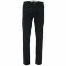 Men's Weekend Offender Button Fastening Tapered Fit Jeans in Black