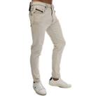 Men's Diesel D-Strukt Zip Fly Slim Fit Jeans in Cream - 30S Regular