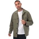 Men's Farah Robby 4 Pocket Jacket in Green - M Regular
