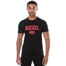 Men's Diesel T-DIEGOR T-Shirt in Black - S Regular